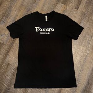 Next level apparel size extra-large, black Panera bread, T-shirt.
